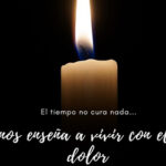 Frases en imágenes de luto para compartir por un ser querido fallecido